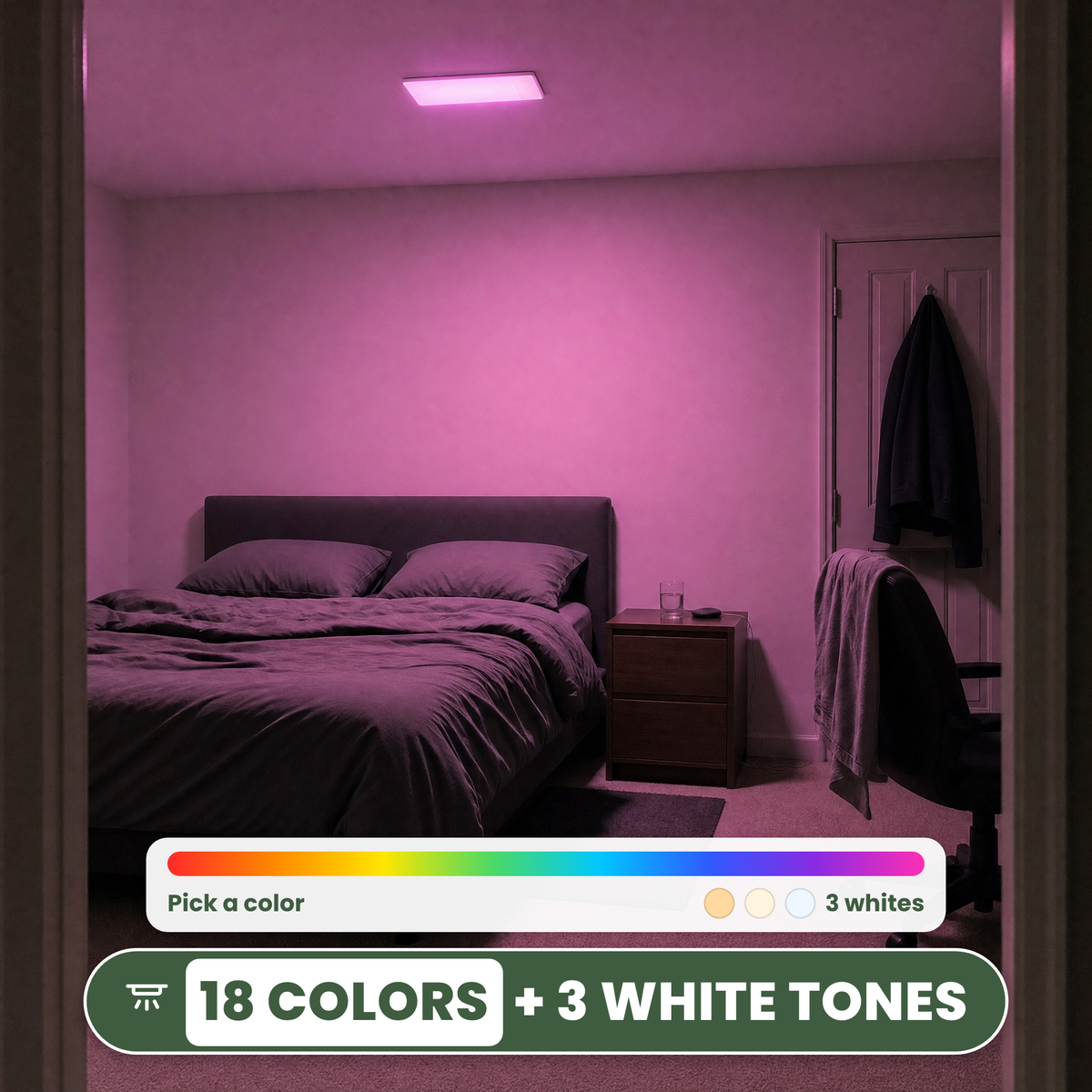 Rechargeable Motion Ceiling Light