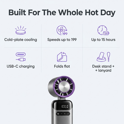 Portable Handheld Turbo Fan