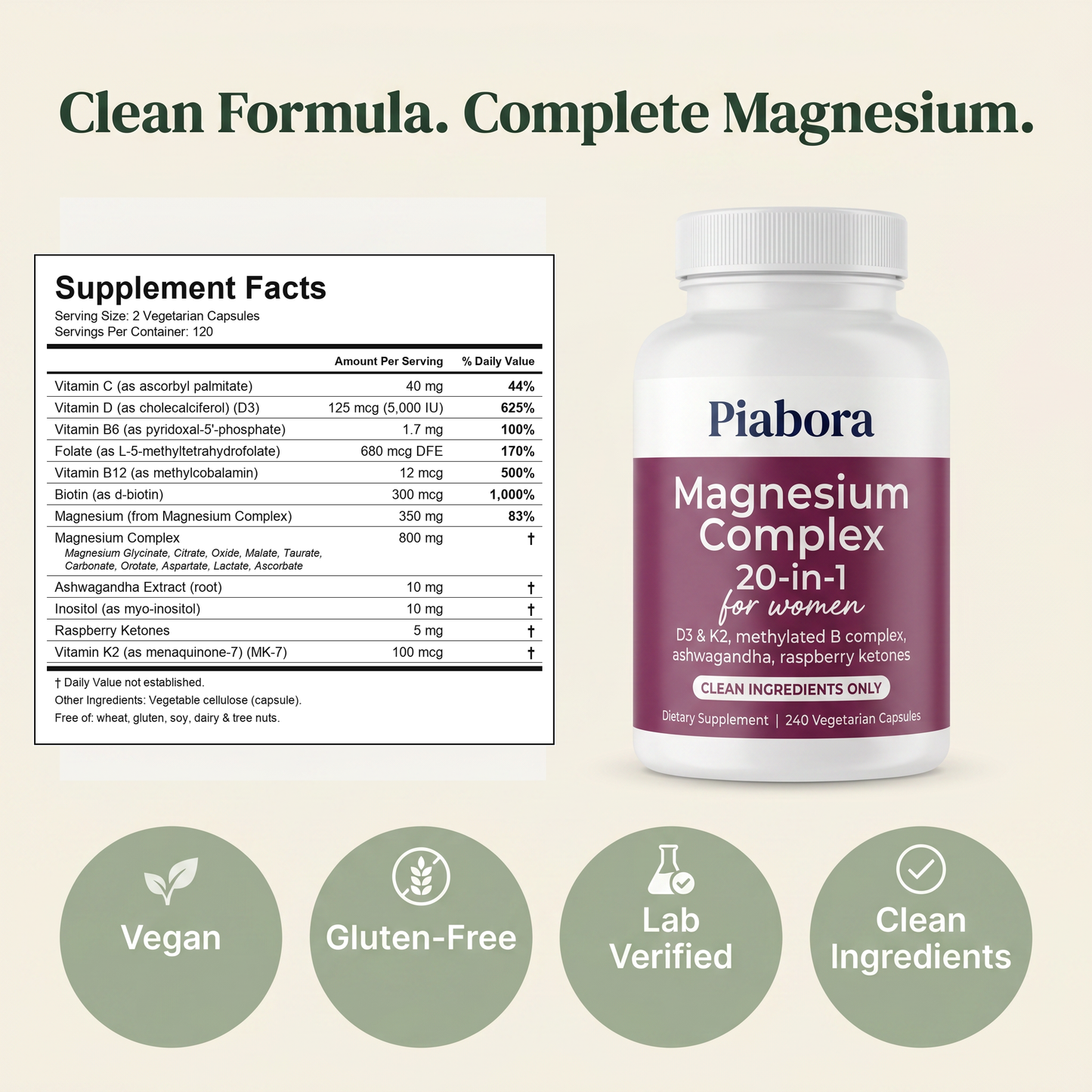 Magnesium Complex 20 in 1