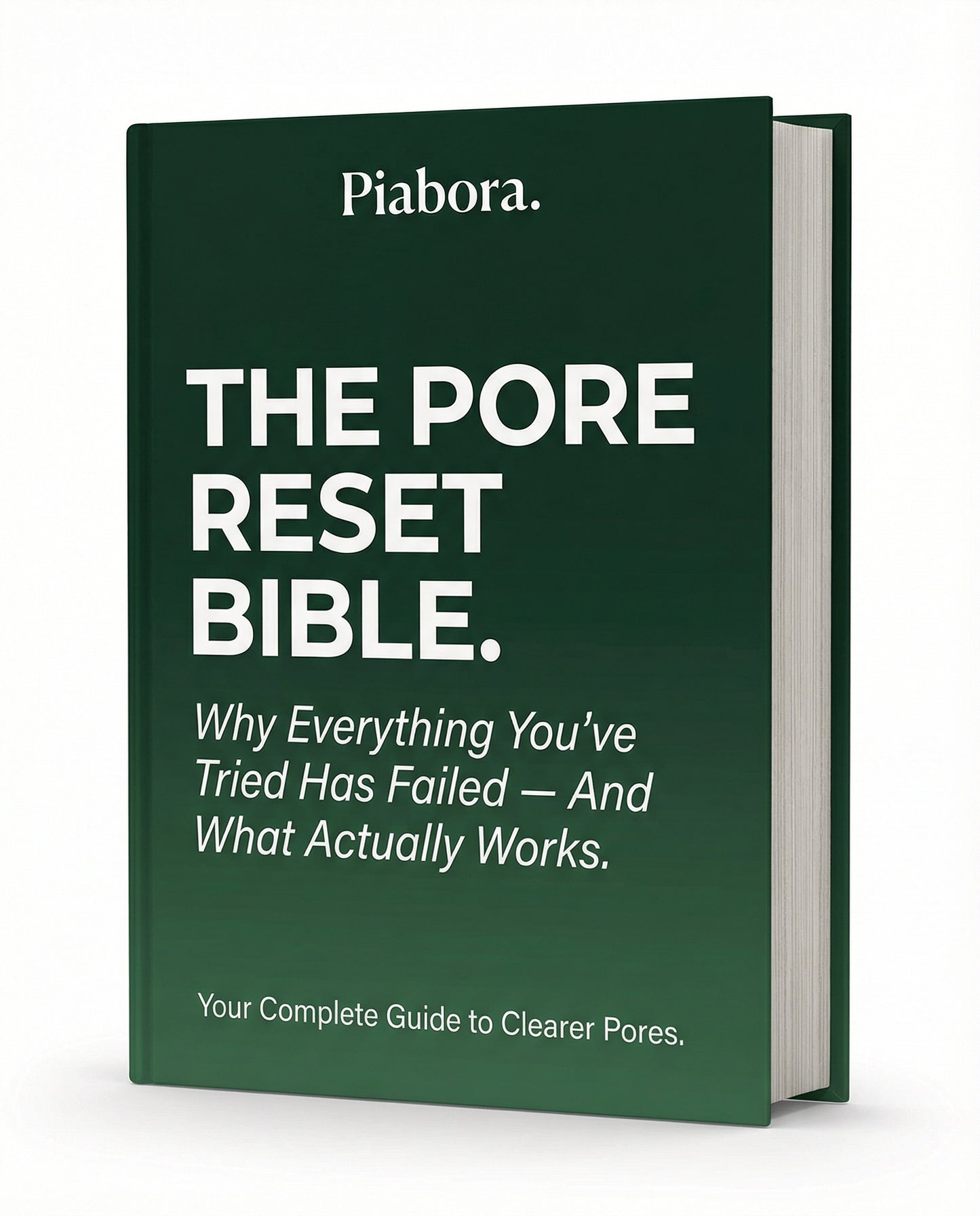 The Pore Reset Bible eGuide