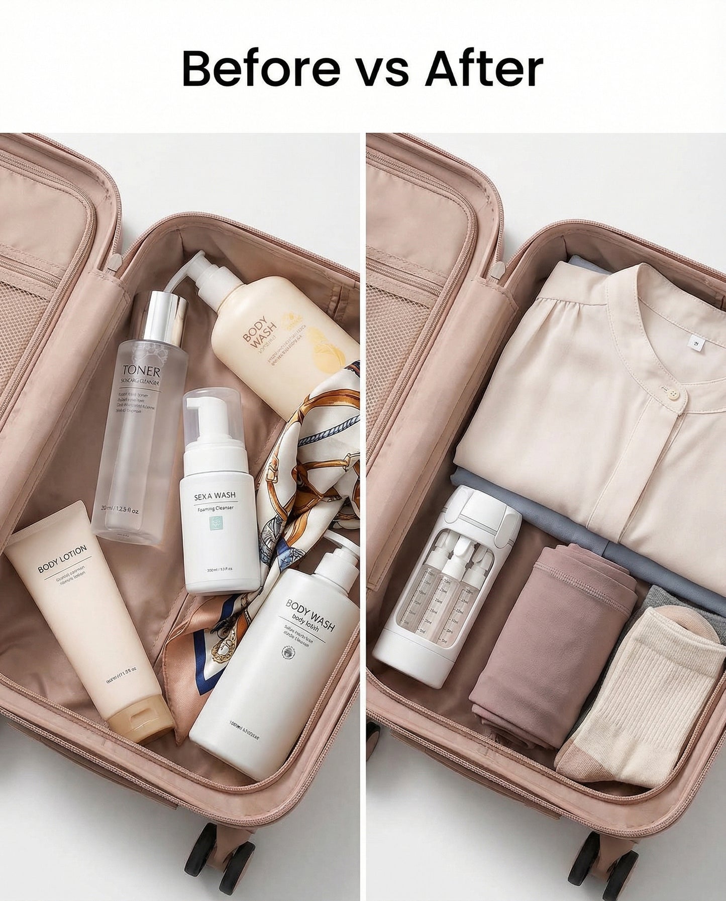 Stop Reorganizing Your Toiletries at Security