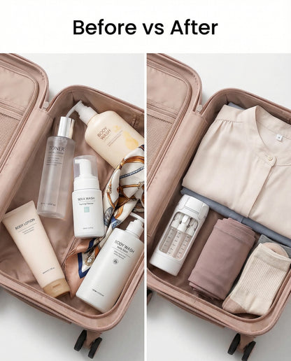 Stop Reorganizing Your Toiletries at Security
