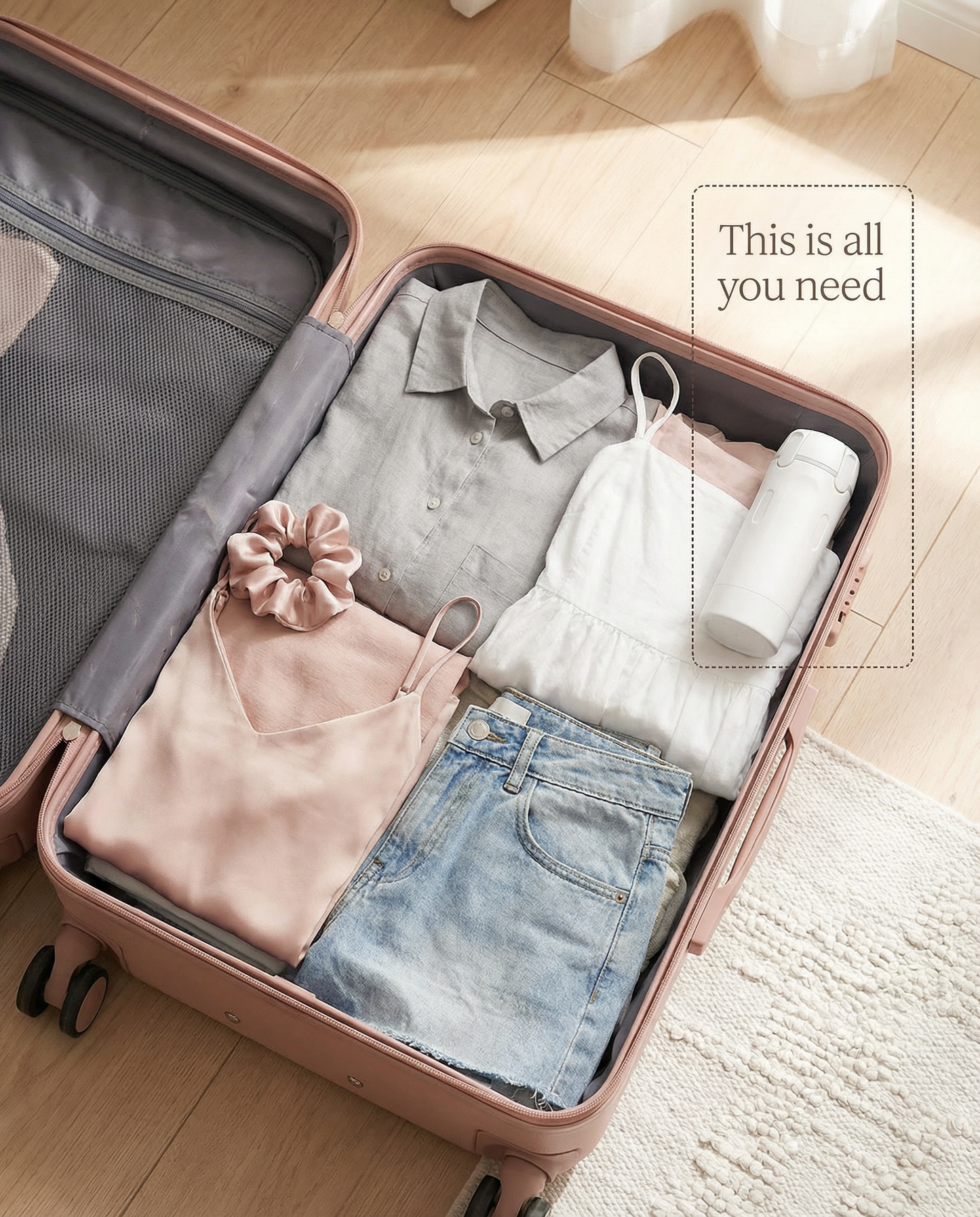 Stop Reorganizing Your Toiletries at Security