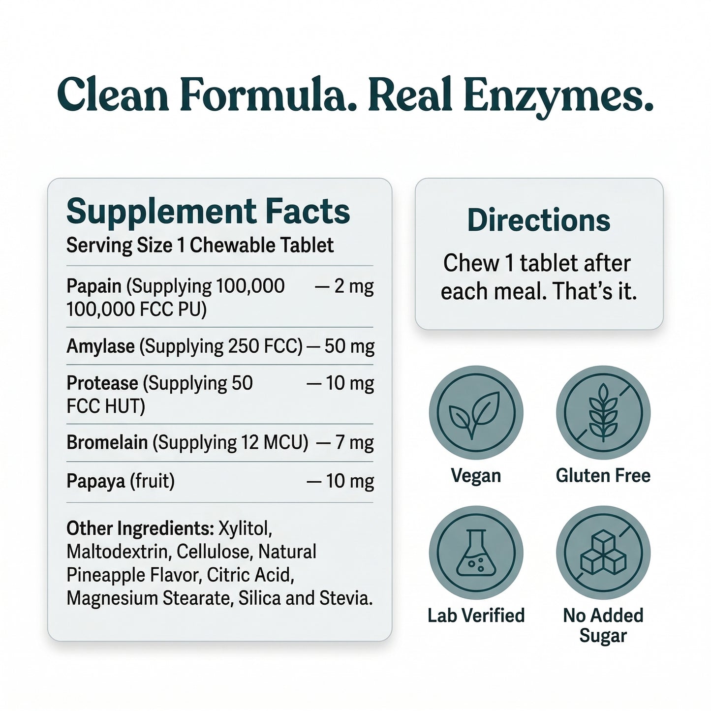 Comfortable After Every Meal Again