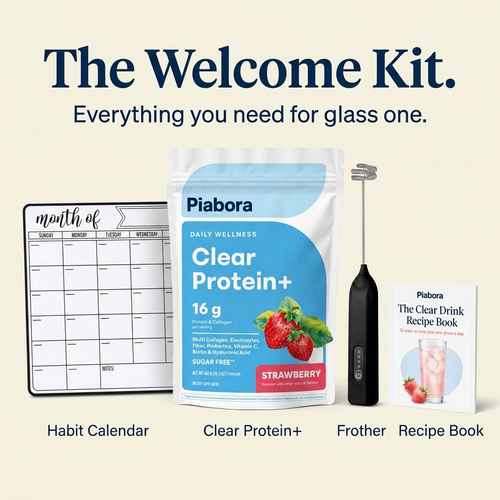 One Clear Drink Covers Everything